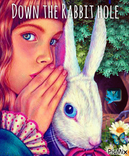 The Rabbit Hole - 免费动画 GIF