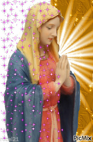 Mother Mary - GIF animado gratis
