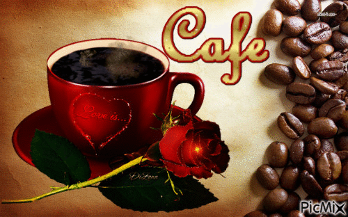 Café - Zdarma animovaný GIF