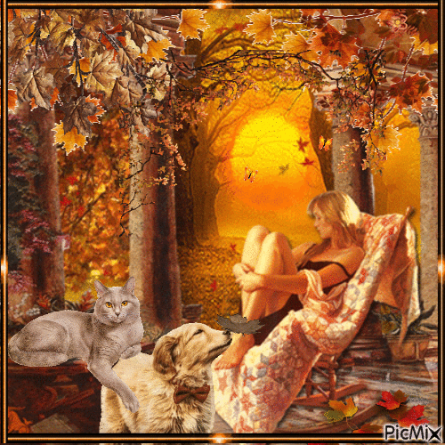 Bellezas de otoño - 無料のアニメーション GIF