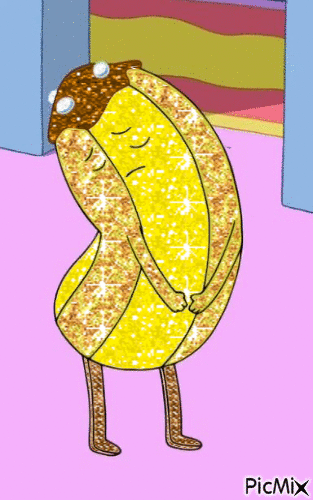 banana guard ! - GIF animado gratis