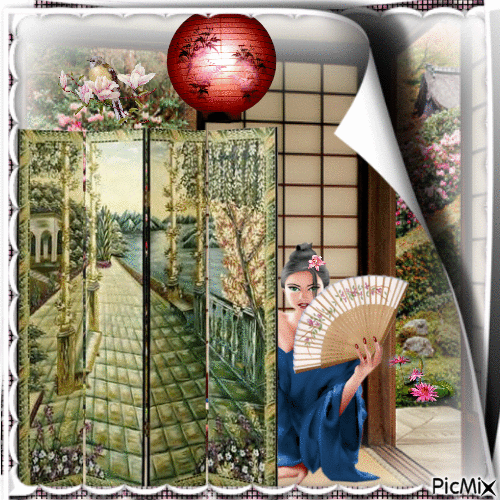 décor japon - Free animated GIF
