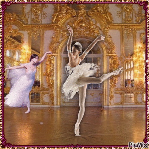 Concours : Danseuse de ballet - GIF animate gratis