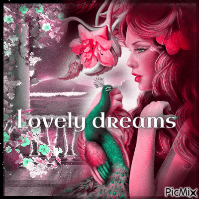 lovely dreams - GIF animé gratuit