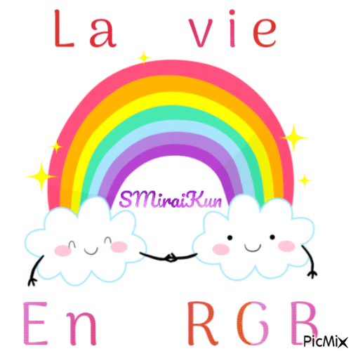 Life is RGB - GIF animé gratuit