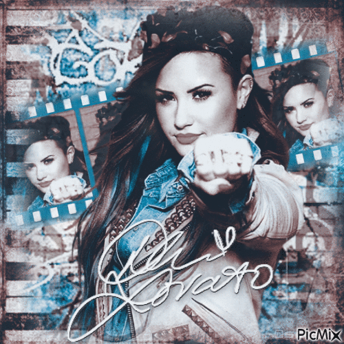 Demi Lovato - Безплатен анимиран GIF