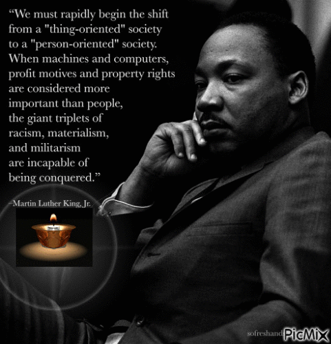 Dr. Martin Luther King Jr. - Free animated GIF