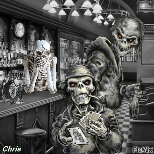 Le bar des Squelettes - zadarmo png