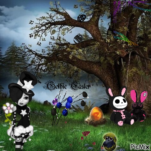 Gothic Easter - zadarmo png