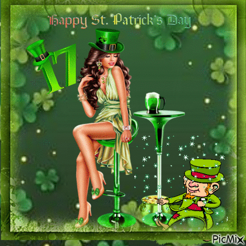 HAPPY ST PATRICK DAY - Ingyenes animált GIF
