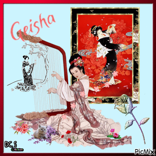 Geisha - Besplatni animirani GIF