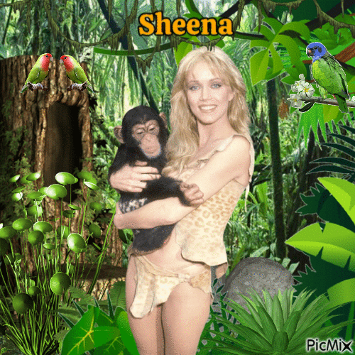 Sheena - Бесплатный анимированный гифка