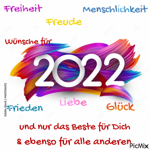 New Year 2022 - Gratis geanimeerde GIF
