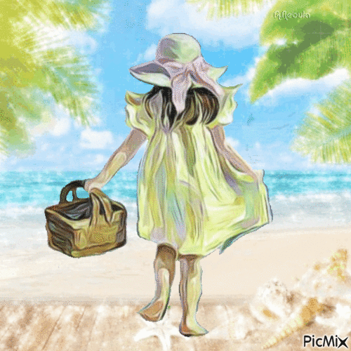 A gentle summer day-contest - Free animated GIF
