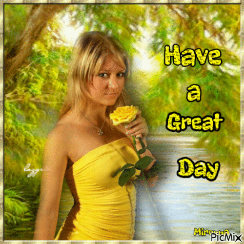 Have a Great Day - GIF animado grátis