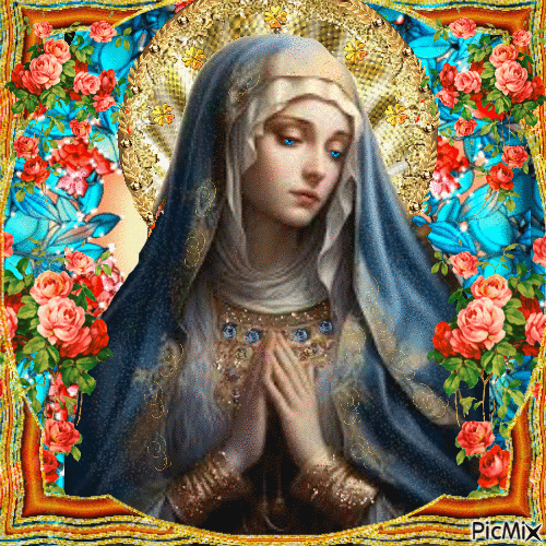 Дева Мария - Bezmaksas animēts GIF