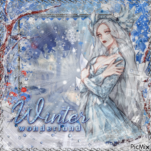 Winter Wonderland by cuquismoon - GIF animé gratuit
