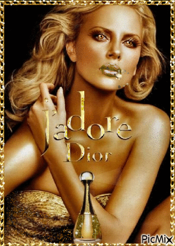 J'adore Dior - GIF animé gratuit