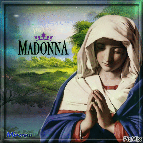 Madonna - GIF animasi gratis