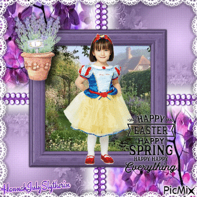 ♠♥♠Little Snow White in Spring♠♥♠ - GIF animado grátis