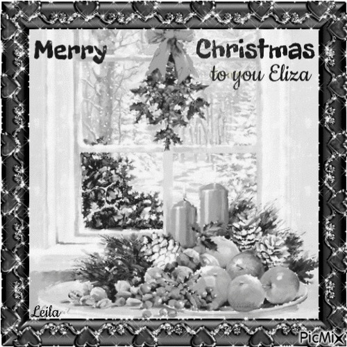 Merry Christmas to you Eliza - Δωρεάν κινούμενο GIF