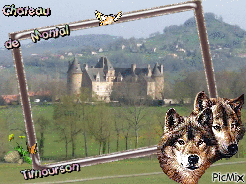Chateau de Montal - Безплатен анимиран GIF