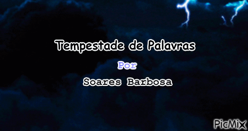 Tempestade de Palavras - Zdarma animovaný GIF
