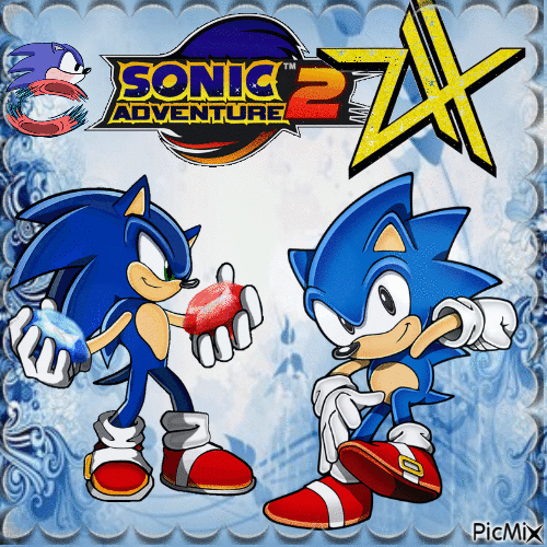Sonic - Animovaný GIF zadarmo