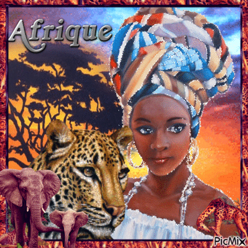 Afrique - Gratis animeret GIF