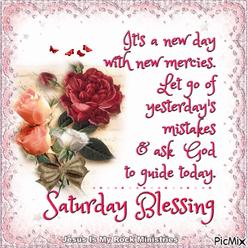 Saturday Blessing - Free animated GIF