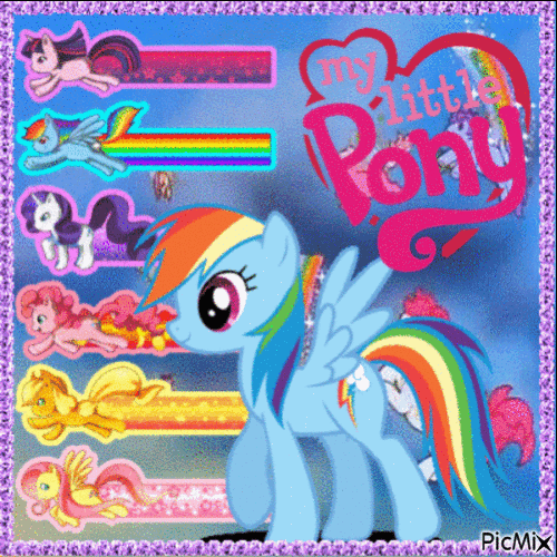 My Little Pony - Nemokamas animacinis gif