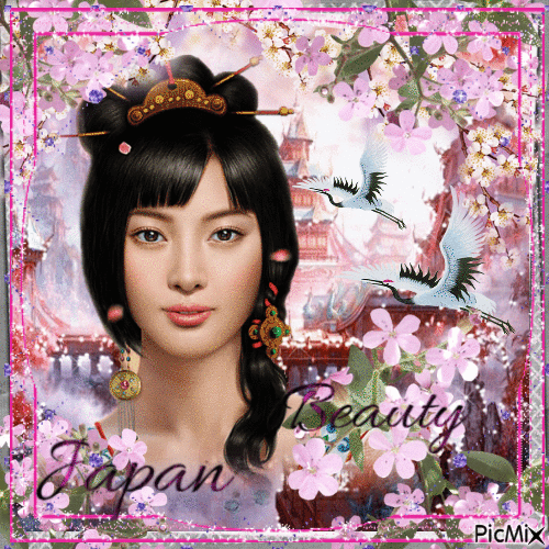 Japan Beauty - Gratis geanimeerde GIF