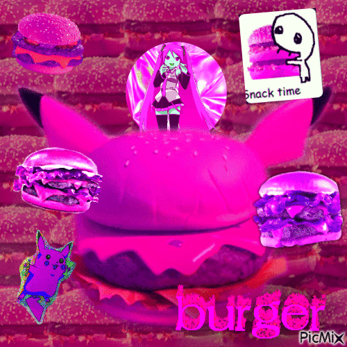 burger - Zdarma animovaný GIF