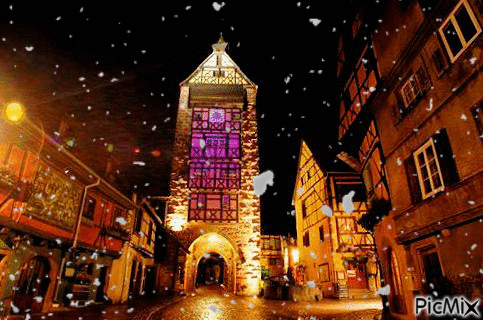 Riquewhir Alsace - Darmowy animowany GIF