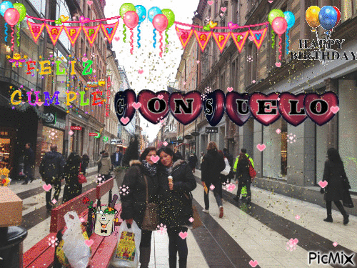 Consuelo - Bezmaksas animēts GIF