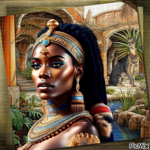Beauté d'une femme égyptienne - zadarmo png