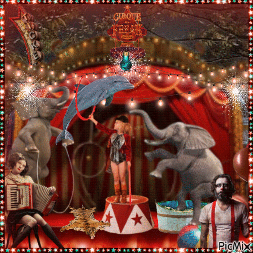 The weird circus 2 - Δωρεάν κινούμενο GIF