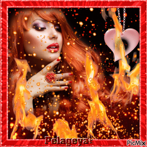 "Shes On Fire" - Δωρεάν κινούμενο GIF