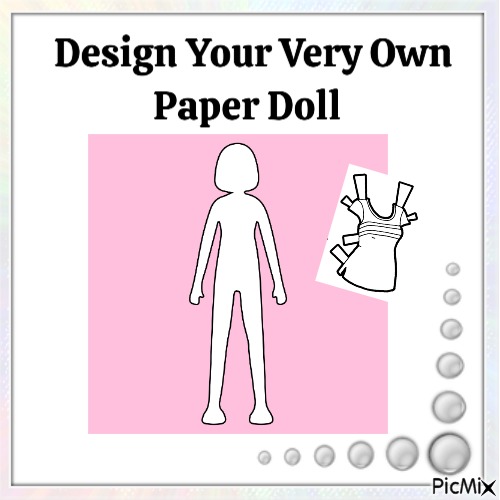 paper doll book - ingyenes png