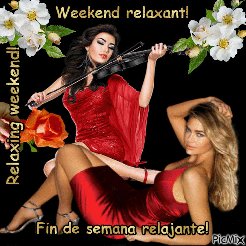 Weekend relaxant!2q - Бесплатный анимированный гифка