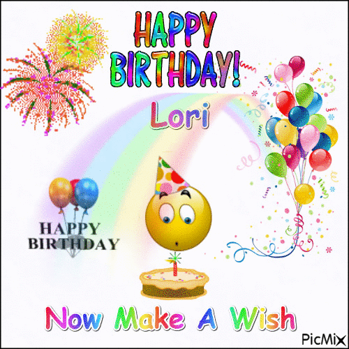Happy Birthday Lori Now Make A Wish. 