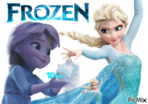 la reine des neiges - GIF animé gratuit