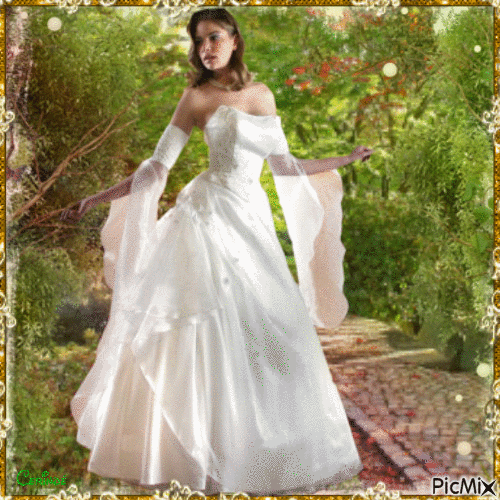La mariée - Besplatni animirani GIF