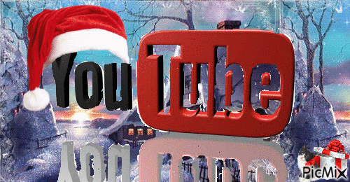 Youtube Christmas - Бесплатни анимирани ГИФ