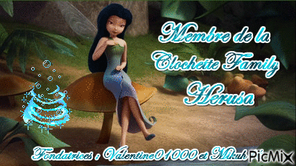 Clochette Family- Herusa - GIF animé gratuit
