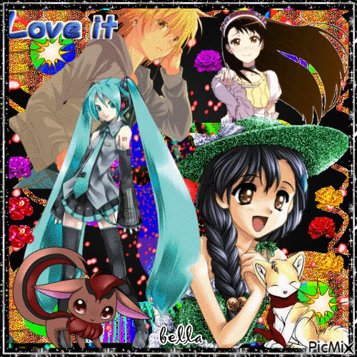 Love Manga! - Animovaný GIF zadarmo