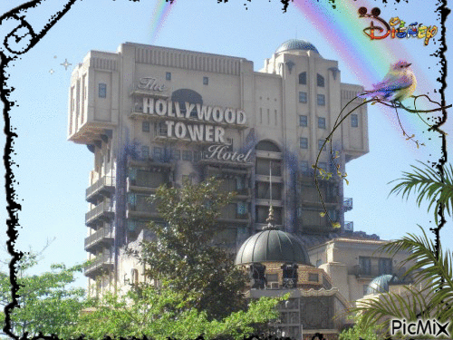 The HOLLYWOOD TOWER Hôtel - 無料のアニメーション GIF
