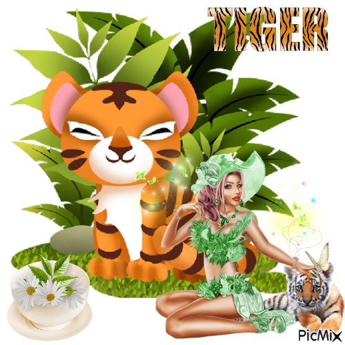 Tigers An Tea - darmowe png
