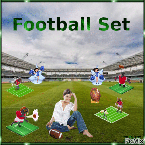 Football Set - GIF เคลื่อนไหวฟรี