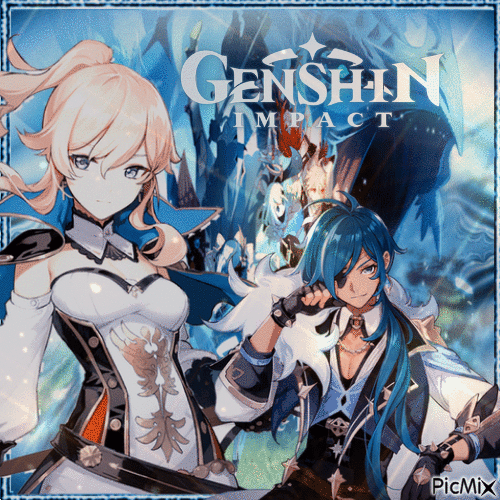 Genshin Impact - Бесплатный анимированный гифка